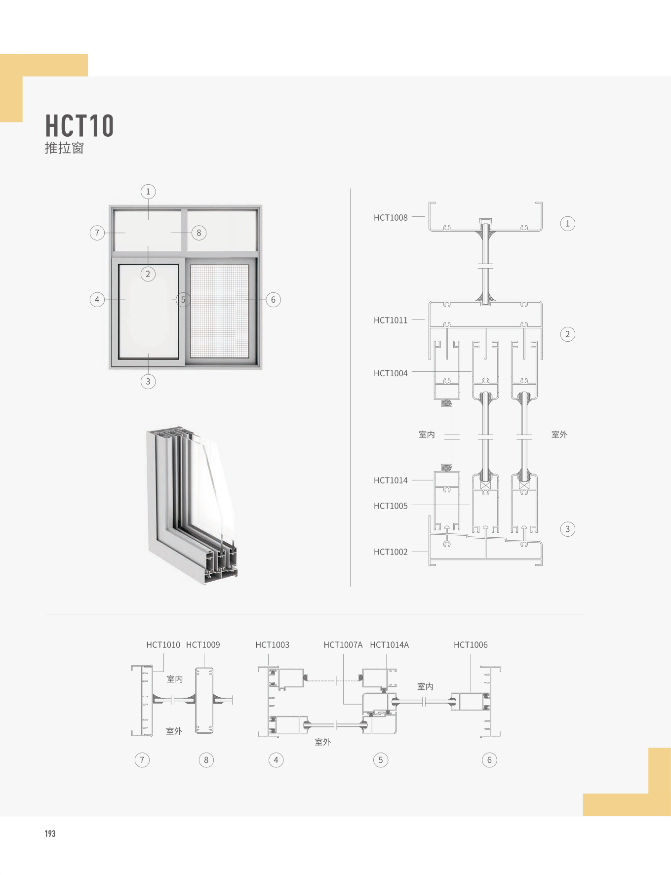 HCT10推拉窗